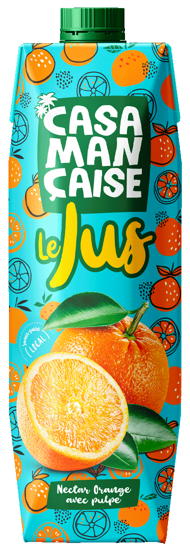Brique Casamançaise Le Jus Nectar Orange avec pulpe 1 L