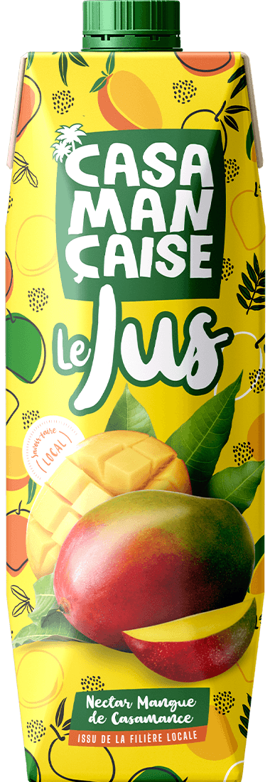 Brique Casamançaise Le Jus Nectar Mangue de Casamance 1 L